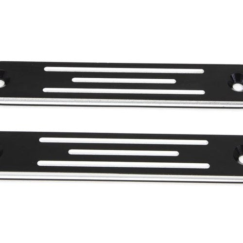 Black Spotlamp Eliminator Bracket Set for Harley-Davidson