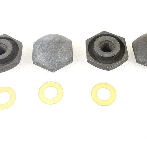 Knuckle Nut Set Parkerized for Harley-Davidson