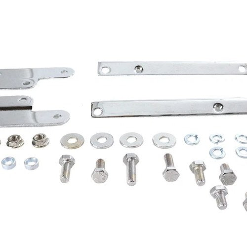 Windshield Mount Kit Chrome for Harley-Davidson