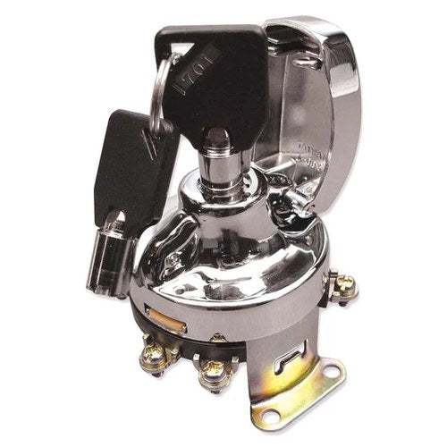Hinge Ignition Switch Chrome for Harley-Davidson