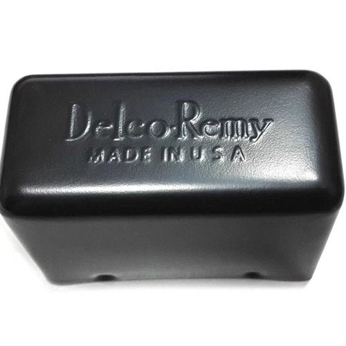 Black Replica 3-Brush Delco Remy Relay for Harley-Davidson