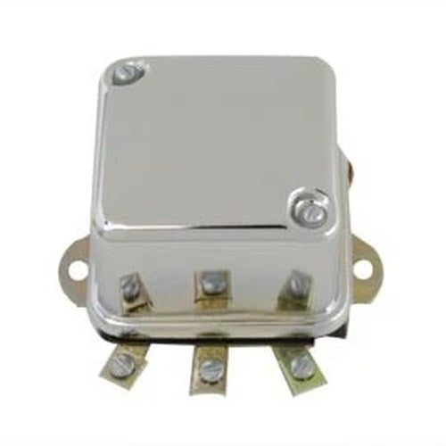 Chrome 6 Volt Mechanical Regulator for Harley-Davidson