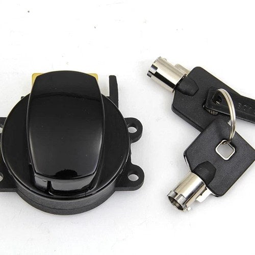 Hinge Ignition Switch Gloss Black for Harley-Davidson