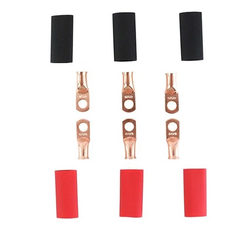#4 Copper Wire Lug Set for Harley-Davidson