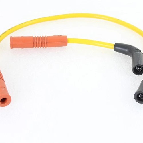 Accel 8mm S/S Spiral Core Ignition Wire Set Yellow for Harley-Davidson