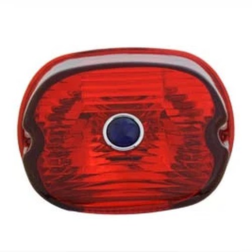 Tail Lamp Lens Laydown Style Red for Harley-Davidson