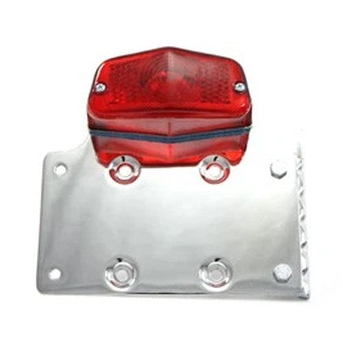 Chrome Side Mount Tail Lamp Kit for Harley-Davidson