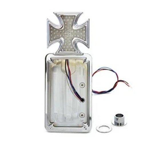 Red Baron Cross LED Tail Lamp Kit for Harley-Davidson