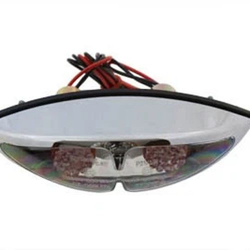 Chrome ABS Big Eye LED Tail Lamp for Harley-Davidson