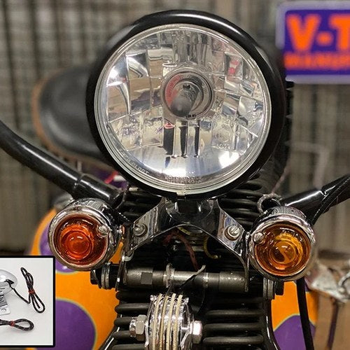 Replica Guide Signal Lamp Set Rear for Harley-Davidson