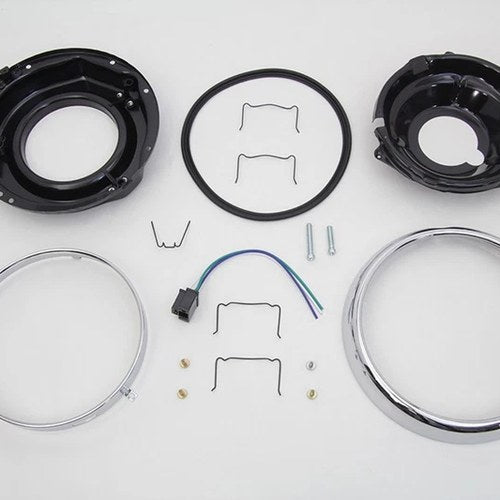 7 inch Headlamp Housing Assembly for Harley-Davidson