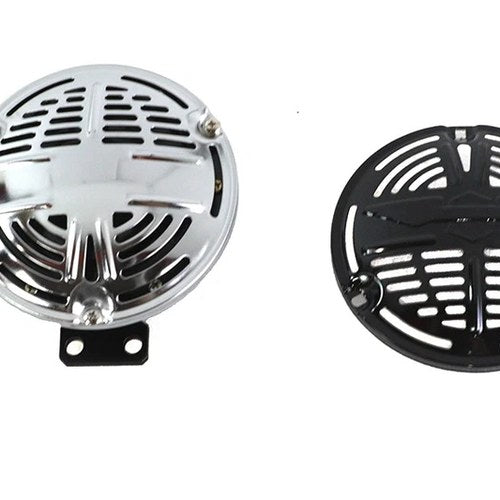 12 Volt Spring Horn with Black Face for Harley-Davidson