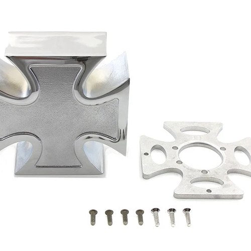 Chrome Maltese Air Cleaner Cover for Harley-Davidson