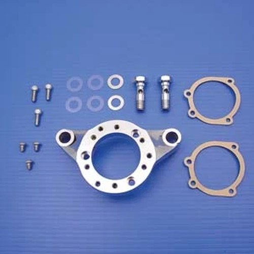 Integral Breather/Carburetor Mount Bracket for Harley-Davidson