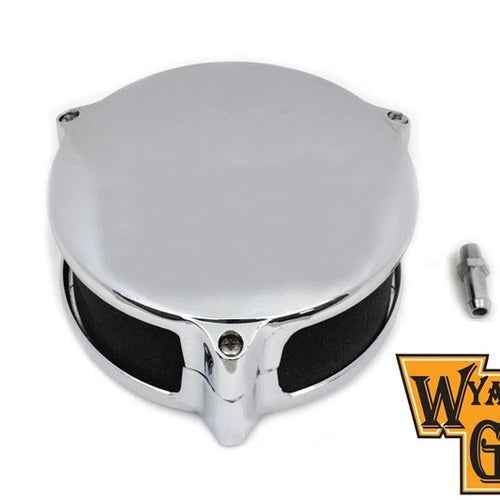 Wyatt Gatling Chrome Deco Air Cleaner Assembly for Harley-Davidson
