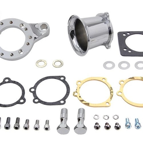 Chrome Wyatt Gatling Velocity Stack Assembly for Harley-Davidson