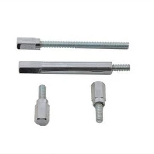 Shorty Float Bowl Screw Set Chrome for Harley-Davidson