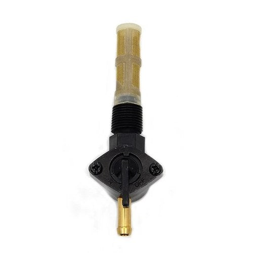 Petcock Straight Outlet Black for Harley-Davidson