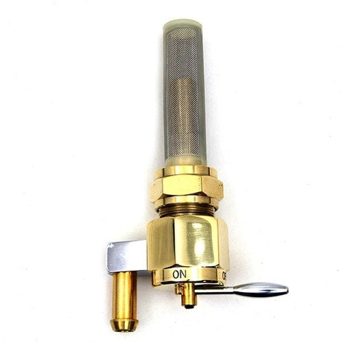 Sifton Brass Hex Petcock Inward Spigot with Nut for Harley-Davidson