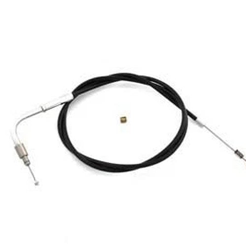 Black Idle Cable with 40.625 inch Casing for Harley-Davidson