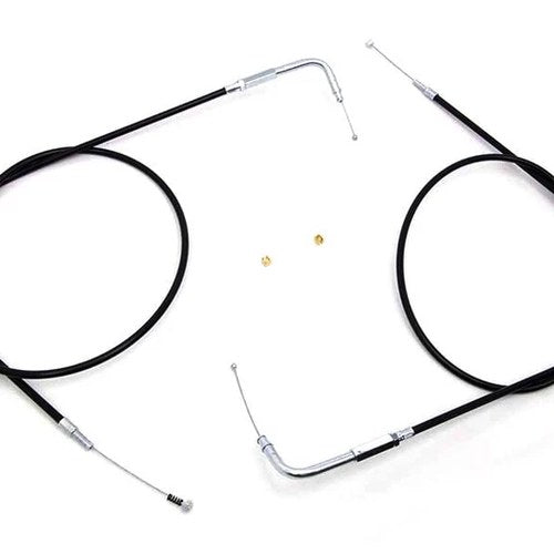 46.25 inch Throttle and Idle Cable Set for Harley-Davidson