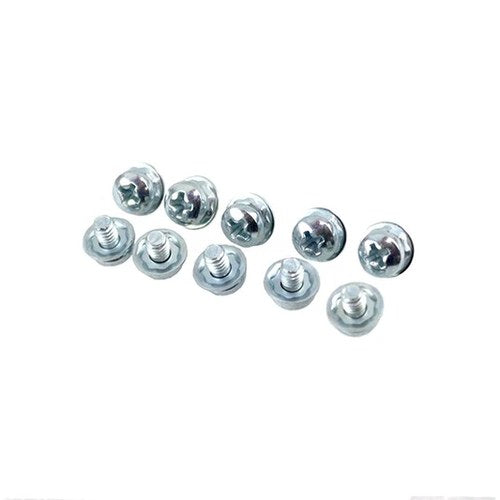 Panhead Screw with Spring Lock Washer Steel for Harley-Davidson