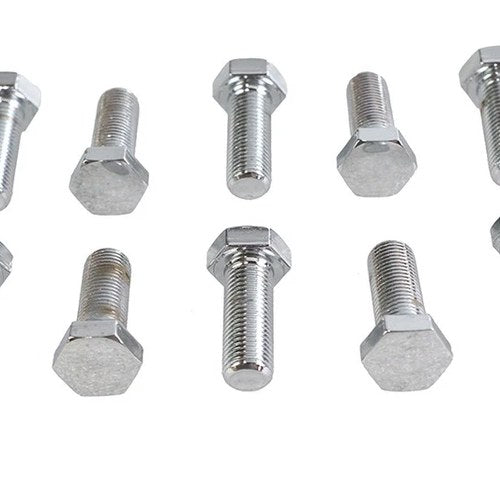 Hex Cap Bolts Chrome 3/8 inch x 1 inch for Harley-Davidson