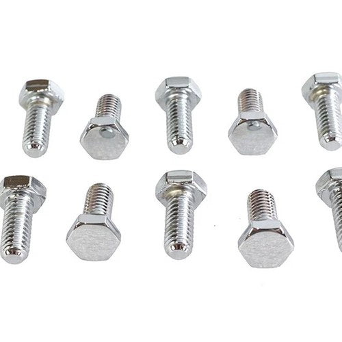 Hex Cap Bolts Chrome 5/16 inch x 3/4 inch for Harley-Davidson