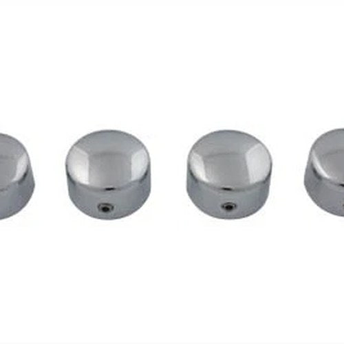 Head Bolt Cover Set Dome Chrome for Harley-Davidson