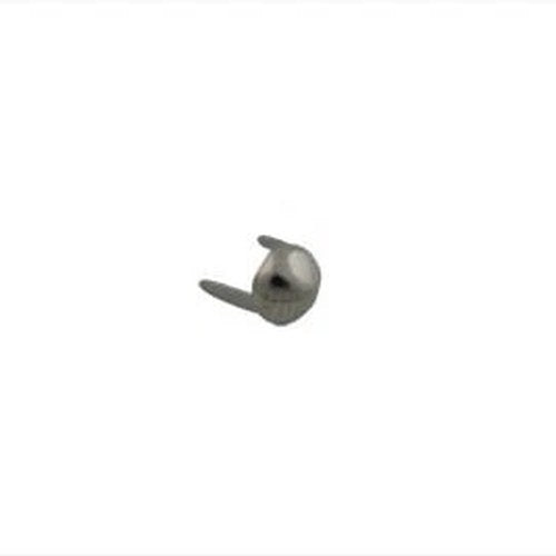 1/4 inch Pointed Saddlebag Spots Nickel for Harley-Davidson