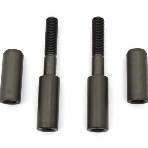 Black Phosphate Mirror Relocation Kit for Harley-Davidson