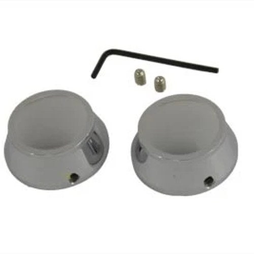 Swingarm Pivot Cover Set Chrome for Harley-Davidson