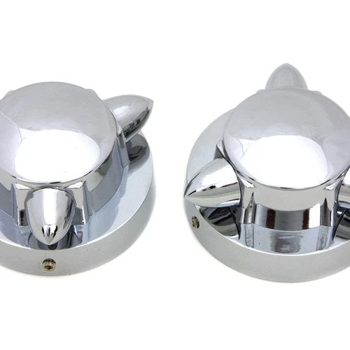 Krommet Gas Cap Cover Set for Harley-Davidson