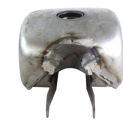 Replica XL 2 Gallon Steel Gas Tank Raw for Harley-Davidson