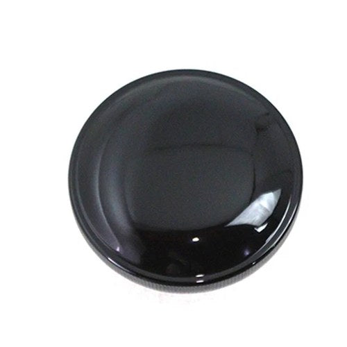 Ratcheting Style Gas Cap Vented Black for Harley-Davidson