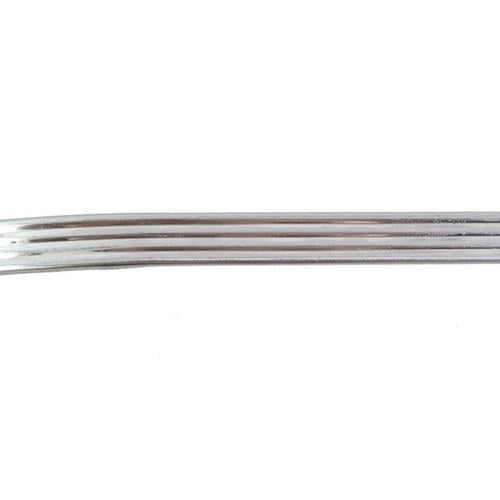Small Ribbed Emblem Trim Stainless Steel for Harley-Davidson