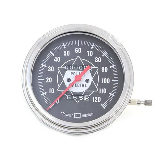 Speedometer with 1:1 Ratio and Red Needle for Harley-Davidson