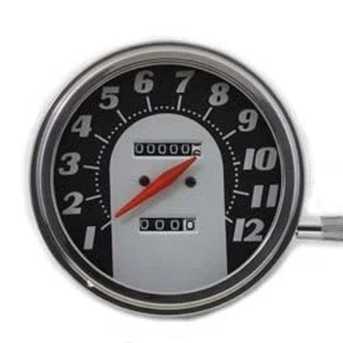 Tombstone Style Speedometer with 1:1 Ratio for Harley-Davidson