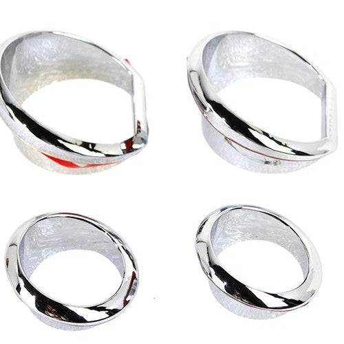 Gauge Trim Kit Chrome for Harley-Davidson