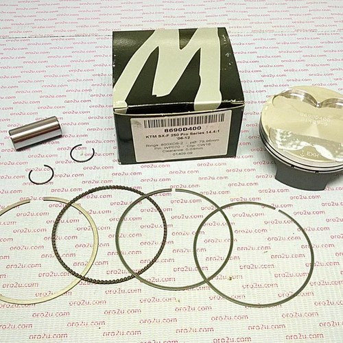 Wossner 76mm HC Piston Kit A, KTM 250 SX-F 06-10, EXC-F 07-13, XC-F 07-13