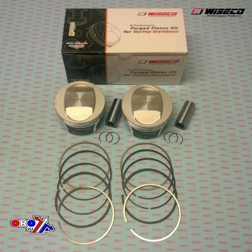 Wiseco Piston Kit P1, Harley Davidson Twin Cam 88 to 95cid 10.5:1 CR