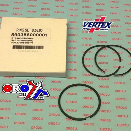 Vertex Piston Ring 56mm Beta 125 RR 2006-2012, Cabellero 2007-2009