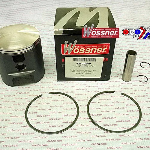 Wossner 87.5mm Piston Kit Suzuki LT500R 1987-1990, Pro-Lite