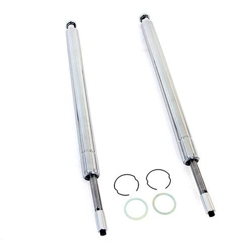 V-Twin 24-1733 Hard Chrome 41mm Fork Tube Assembly - For 20-7/8 Inch Total