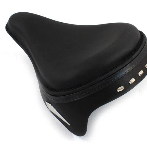 Corbin Gentry Black Leather For Metro Police Solo Seat - Part No. 47-0114