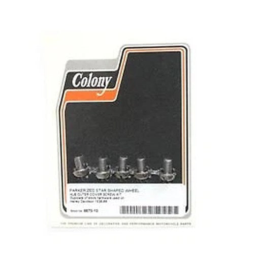 Colony 9670-10 Wheel Hub For Star Screw With Parkerized Finish
