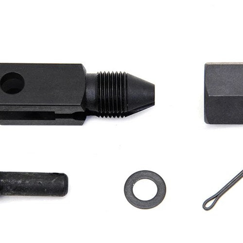 V-Twin 2593-5T Parkerized Lower Brake Cable Clamp for Spring Forks