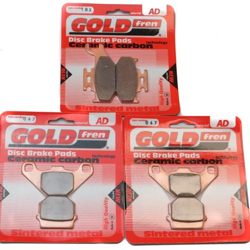 Brake Pads Front & Rear For Can Am Rally 200 (4A7A/B/C/D/E/F) 2007