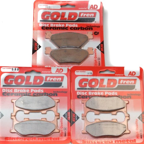 Brake Pads Front & Rear For Yamaha Xvs 1300 Midnight Star 2014-2016