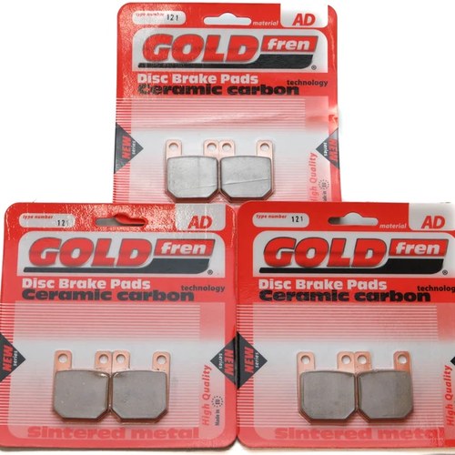 Brake Pads Front & Rear For Derbi Senda SM Drd 50 Double disc /SR3A1A 2005